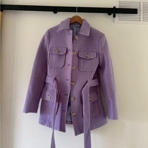 & Other Stories Lavender Wool Jacket
